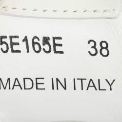 Miu Miu X New Balance Grey/White Suede and Mesh 530 SL Sneakers Size 38