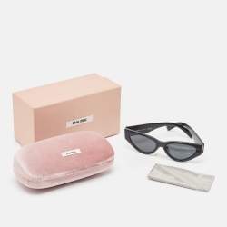 Miu Miu Black SMU03Z  Frame Cat Eye Sunglasses