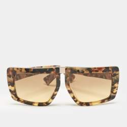 Miu Miu Havana/Brown Gradient SMU05O Rectangle Sunglasses