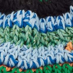 Miu Miu Multicolor Crochet Scrunchie 