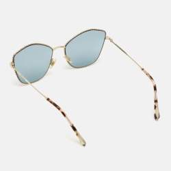 Miu Miu Blue/Gold Gradient SMU 60V Butterfly Sunglasses