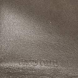 Miu Miu Grey Brushed Leather Agenda Cover