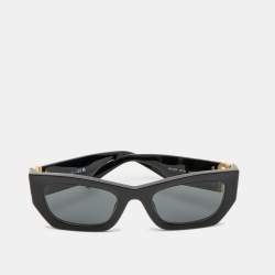 Miu Miu Black SMU09W Rectangular Sunglasses