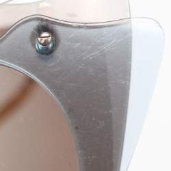 Pre Owned Miu Miu Grey Gradient Layered SMU02S Butterfly Sunglasses