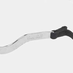 Pre Owned Miu Miu Red Crystals Silver Tone Head Band