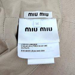 Pre Owned Miu Miu Beige Hat