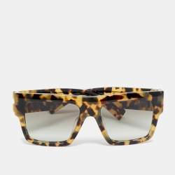 Pre Owned نظارة شمسية ميو ميو SMU 10W بنية/رمادية متدرجة إطار مربع