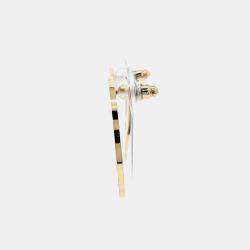 Pre Owned Miu Miu  Gold Tone Earrings