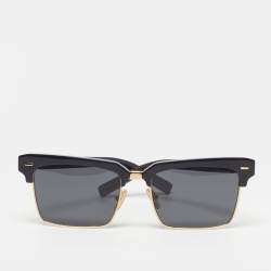 Pre Owned Miu Miu Black SMU 10Z Square Sunglasses