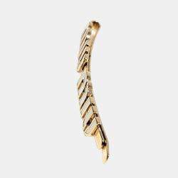 Pre Owned Miu Miu Gold Metal hairpin