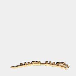 Pre Owned Miu Miu Gold Metal hairpin