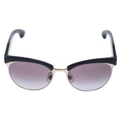 Miu Miu Black/Brown Gradient SMU 54Q Stardust Sunglasses 