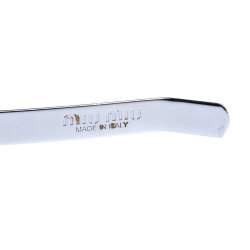 Miu Miu Silver Tone Crystal Embellished Head Band