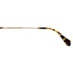 Miu Miu Yellow Havana/ Yellow Gradient SMU06O Geometric Sunglasses