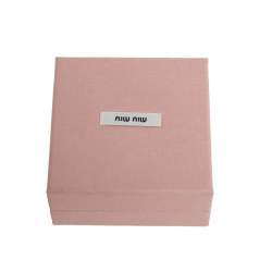 Miu Miu Silver Croc Embossed Leather Crystal Charm Wrap Bracelet