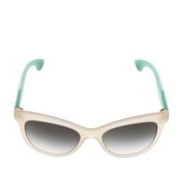 Miu Miu Green/Grey Gradient SMU10P Wayfarer Sunglasses