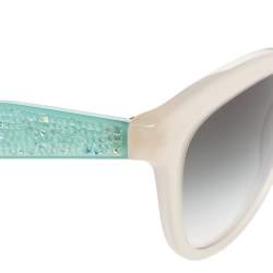 Miu Miu Green/Grey Gradient SMU10P Wayfarer Sunglasses
