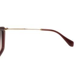 Miu Miu Gold Tone/Pink SMU 06O Cat Eye Gradient Sunglasses