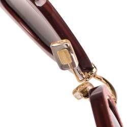 Miu Miu Gold Tone/Pink SMU 06O Cat Eye Gradient Sunglasses