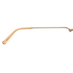Chloe Gold Tone/Peach CE120S Gradient Carlina Round Sunglasses