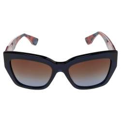 Miu Miu Blue/Red Gradient SMU01P Cat Eye Sunglasses