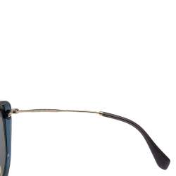 Miu Miu Two Tone/Grey Mirrored SMU 50R Cat-Eye Sunglasses