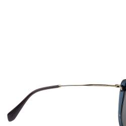 Miu Miu Two Tone/Grey Mirrored SMU 50R Cat-Eye Sunglasses