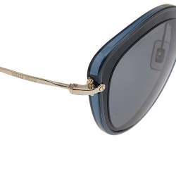 Miu Miu Two Tone/Grey Mirrored SMU 50R Cat-Eye Sunglasses