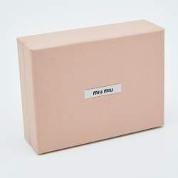Miu Miu Pink Heart & Key Bag Charm/ Key Ring