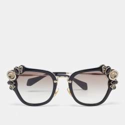 Miu miu outlet jeweled sunglasses