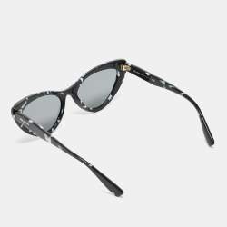 Miu Miu Black SMU 01V Cat Eye Sunglasses