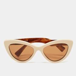Miu Miu Brown SMU04Y Cat Eye Sunglasses