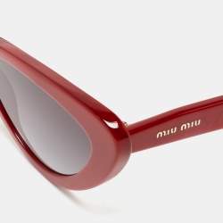 Miu Miu Black Gradient SMU01V Cat Eye Sunglasses