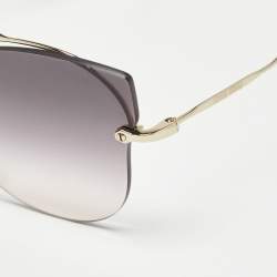 Miu Miu Pink Gradient SMU52S Butterfly Sunglasses