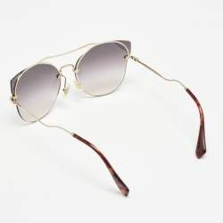 Miu Miu Pink Gradient SMU52S Butterfly Sunglasses