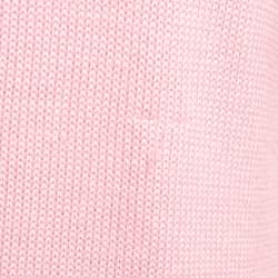 Miu Miu Pink Patterned Knit Button Front Cardigan S