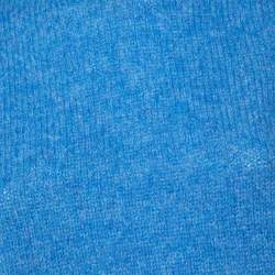Miu Miu Blue Wool Sleeveless Sweater S
