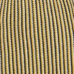 Miu Miu Yellow/Blue Stripe Crochet Mini Skirt S