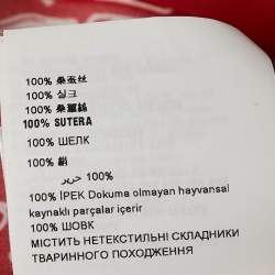 Pre Owned Miu Miu Red Telephone Print Silk Belted Shirt S