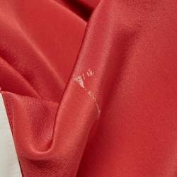Miu Miu Pink Silk Drape Detail Mini Dress M