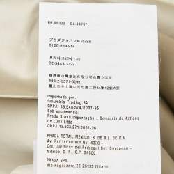 Miu Miu Green Cotton Gathered Top S