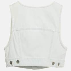 Miu Miu Light Blue Denim Vest XS