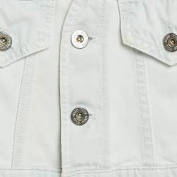 Miu Miu Light Blue Denim Vest XS