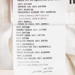 Miu Miu White Denim Lace-Up Mini Skirt XS