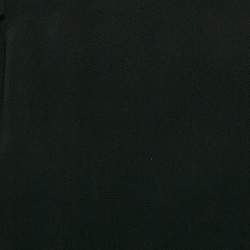 Miu Miu Black Crepe Ruffled Mini Dress M