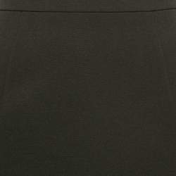 Miu Miu Black Crepe Pencil Skirt M