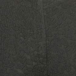 Miu Miu Black Textured Jacquard Slim Fit Trousers M