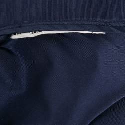 Miu Miu Navy Blue Flared Knee-Length Skirt M