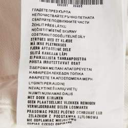 Pre Owned Miu Miu White Striped Denim Elasticated Bottom jeans S Waist 27"