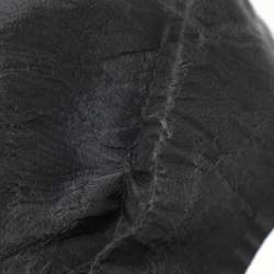 Pre Owned Miu Miu Black Crepe Bow Mini Skirt S